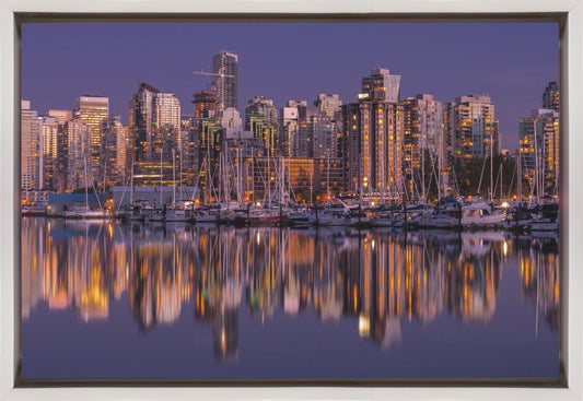 Wandbild Leuchtendes Vancouver