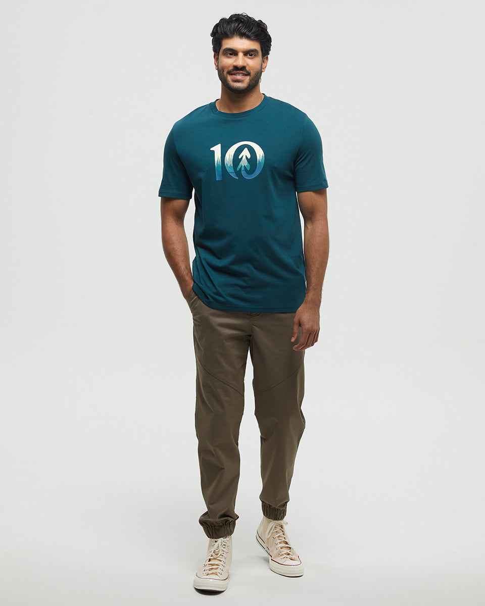 Cloudy Forest Ten T-Shirt