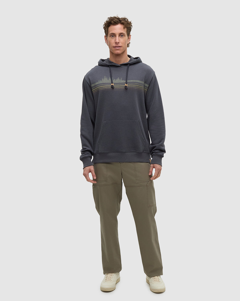 Wildfire Retro Treeline Relax Relaxed Hoodie