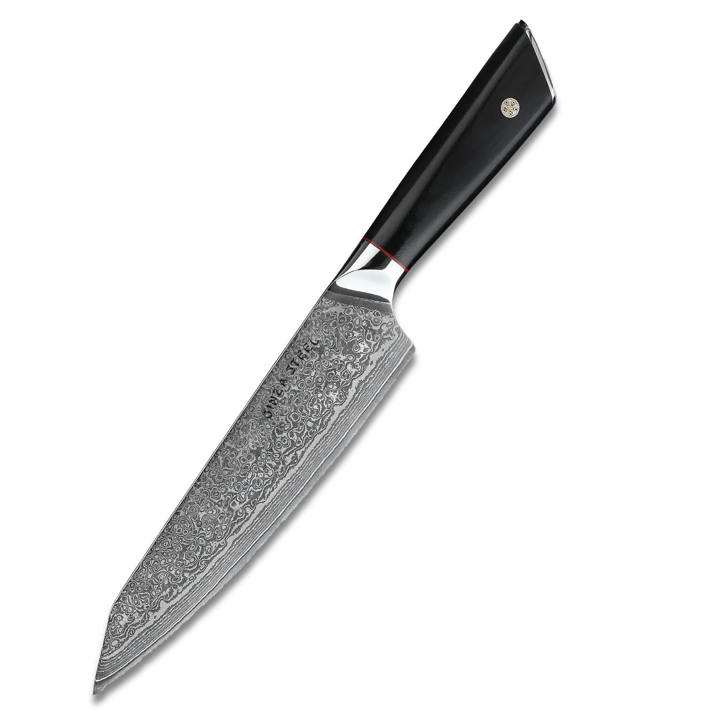 HAGAKURE 21 | Kochmesser 8" - 67 Lagen AUS 10 Stahl