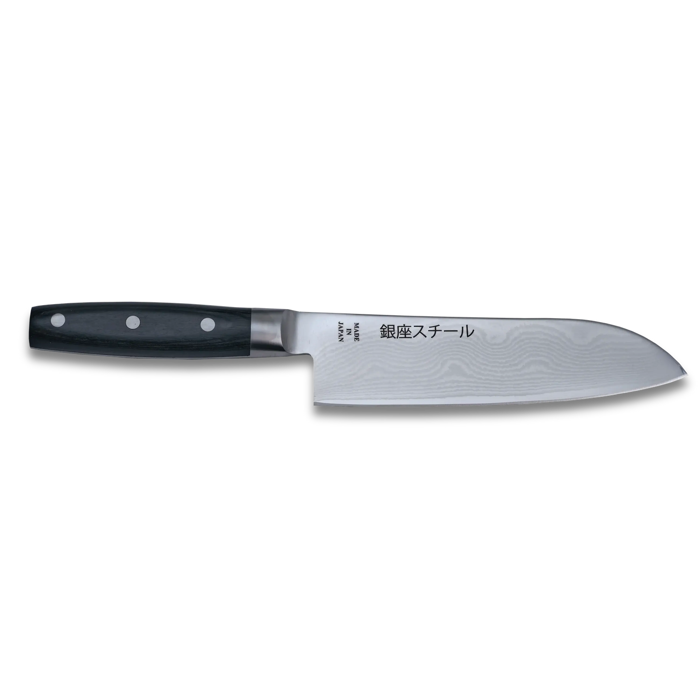 HAYAMI 180 - VG10 - 33-lagiges Damast Santoku Messer 180mm