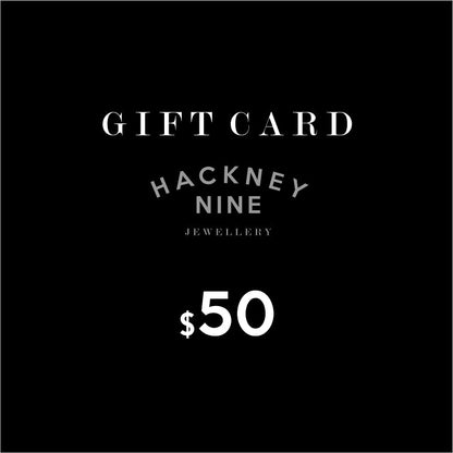 HACKNEY NINE Gift Cards