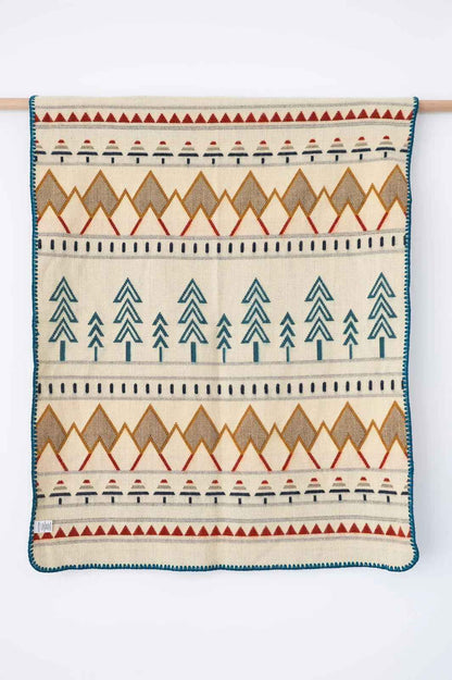 Tree Line Baby Blankets - Little Camper