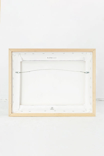 OLIVE MOON, Oeuvre sur toile étirée