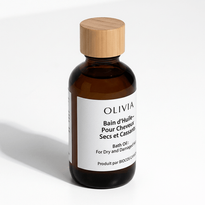 Huile pour cheveux secs et cassants (Bain)