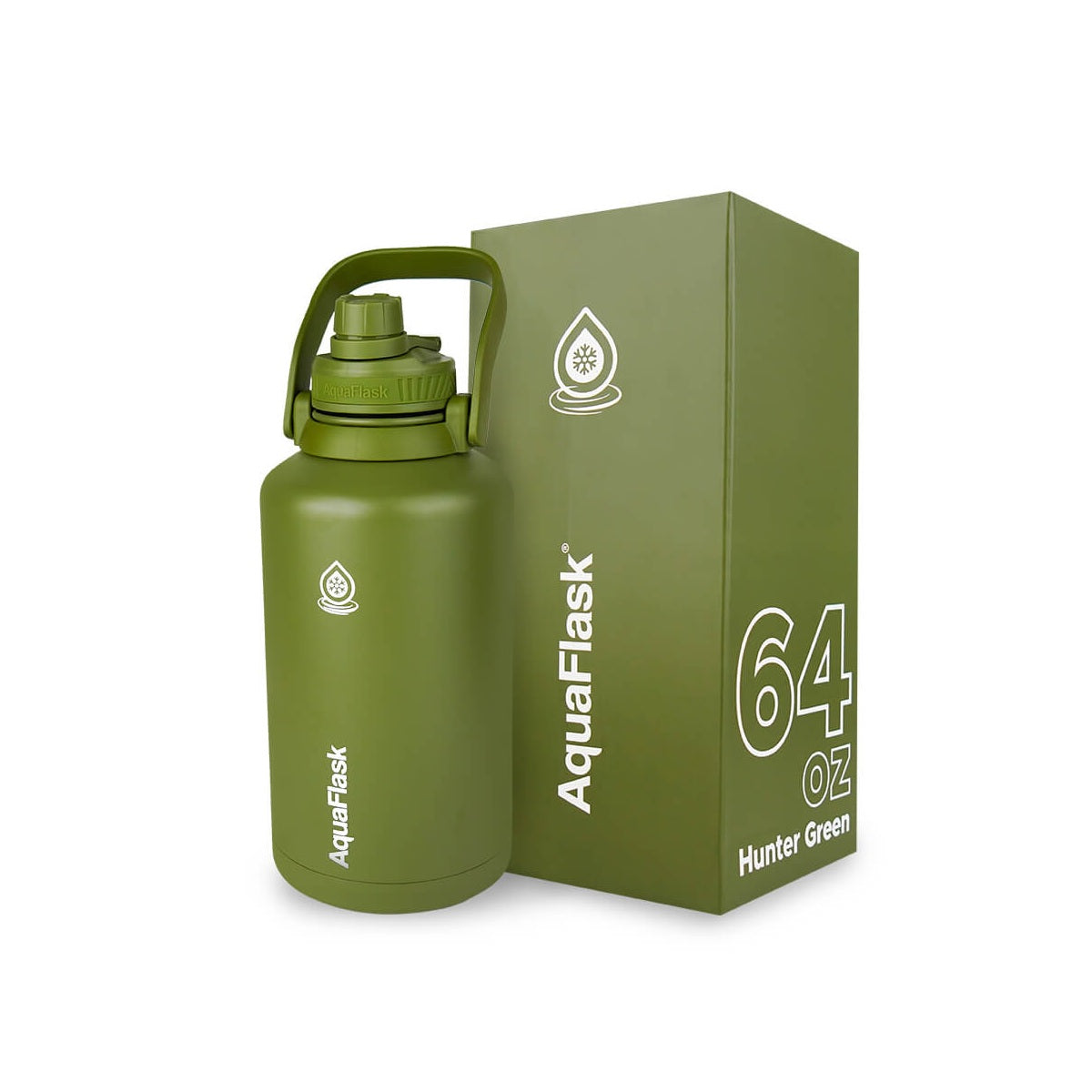 AquaFlask Original Vakuumisolierte Wasserflaschen 1893ml (64oz)
