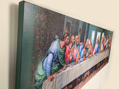 Letztes Abendmahl Leinwand- Wandkunst- RGB Firnis Leinwanddruck