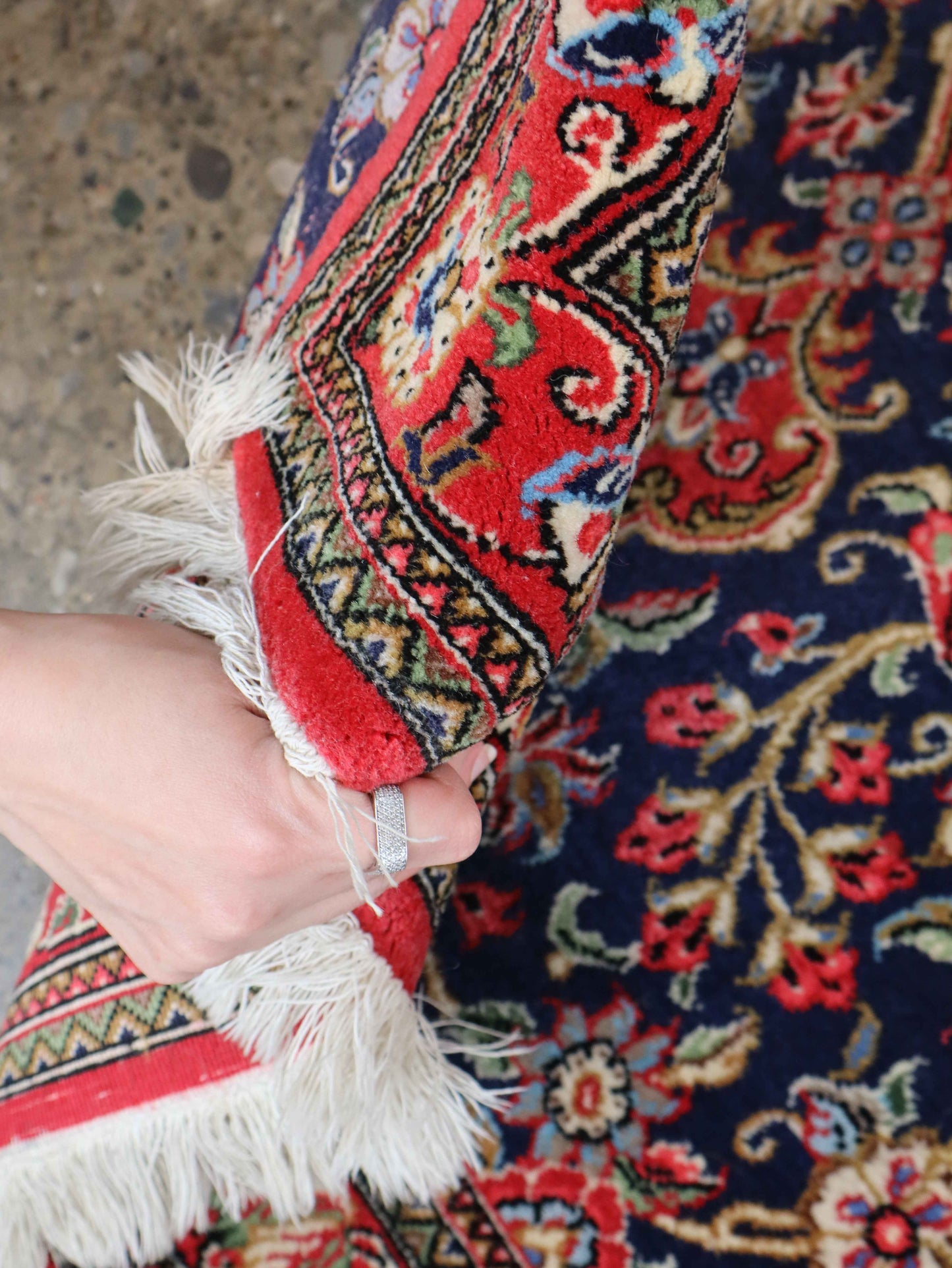 On Hold - Persian Qom Kork Wool Runner | 2' 9" x 8' 6"