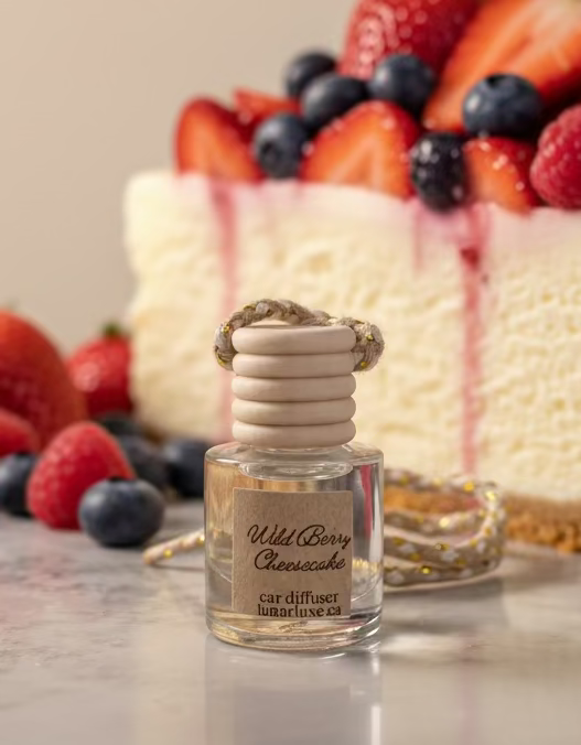 Lufterfrischer Wildbeeren-Käsekuchen für das Auto