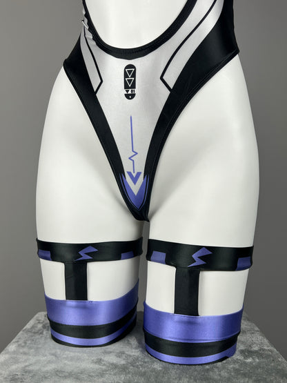Anime Sci-fi Spandex Sexy Swim Racing Suit Wet Suit Cosplay Costume Bodysuit