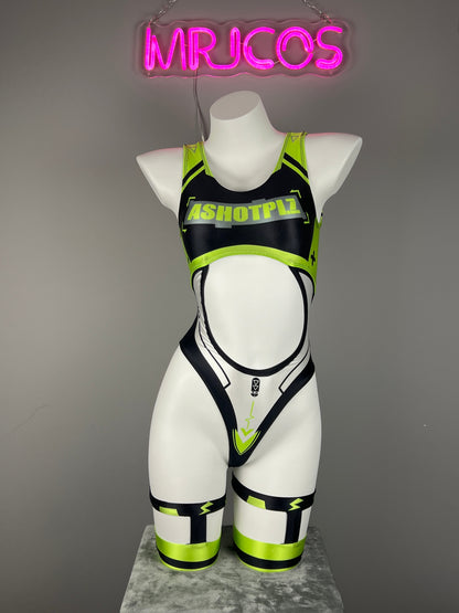 Anime Sci-fi Spandex Sexy Swim Racing Suit Wet Suit Cosplay Costume Bodysuit