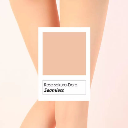 Rose Sakura Seamless High Waist Matte Pantyhose Nylon Tights