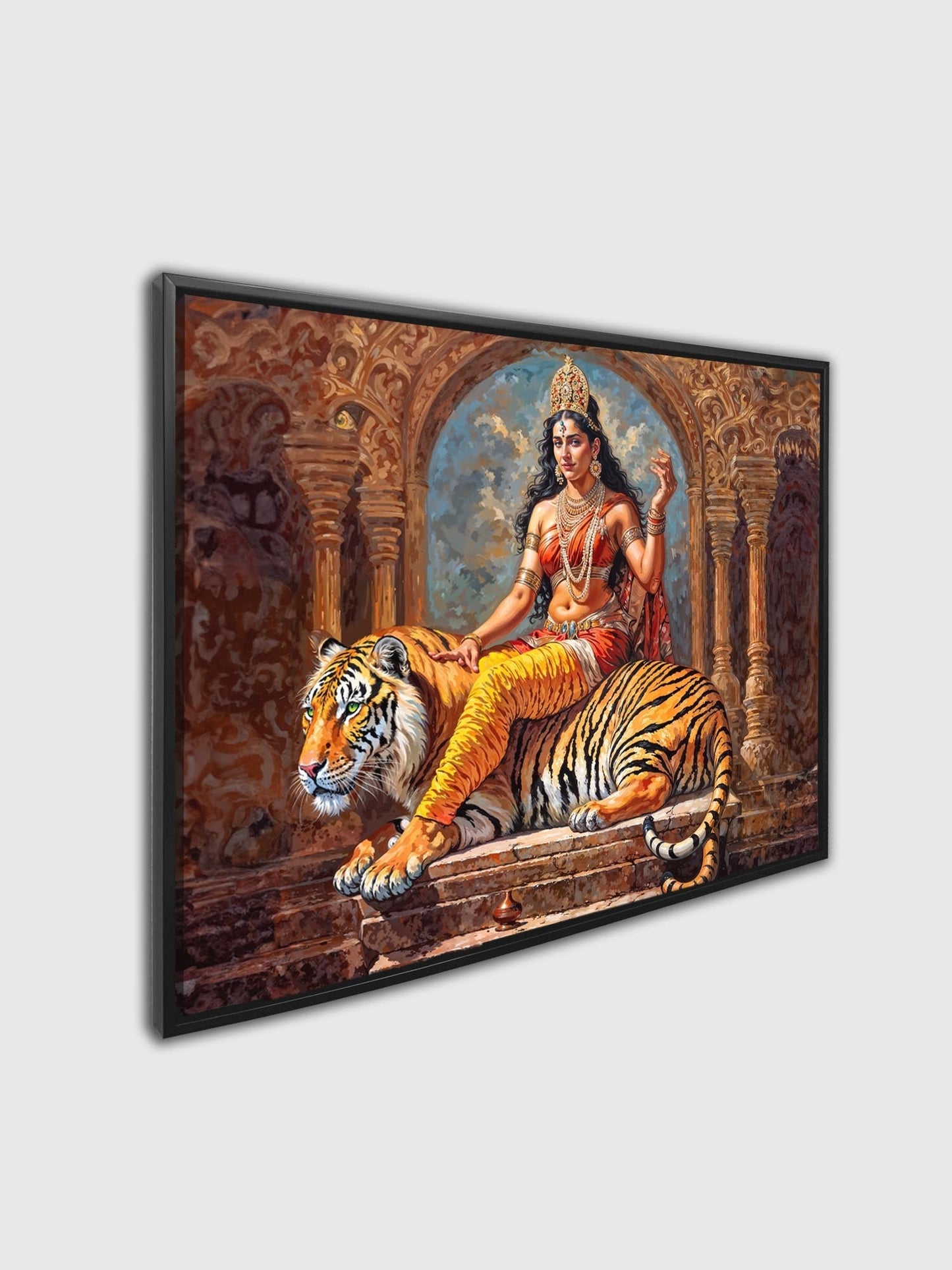 Wandkunst – Leinwandbild Parvati – Indische Kunst