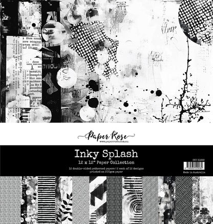 Inky Splash 12x12 Paper Collection 31899