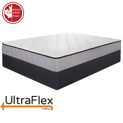 UltraFlex® PARADISE - Natürliche Heavy Duty Schaumstoffmischung, geringe Bewegungsübertragung, Comfort+ Steppung, orthopädisches Cool Gel und umweltfreundliche Matratze zur Unterstützung der Wirbelsäulenhaltung (Hergestellt in Kanada)