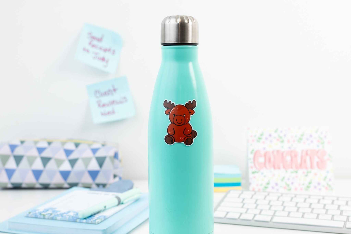 Cute Moose Sticker