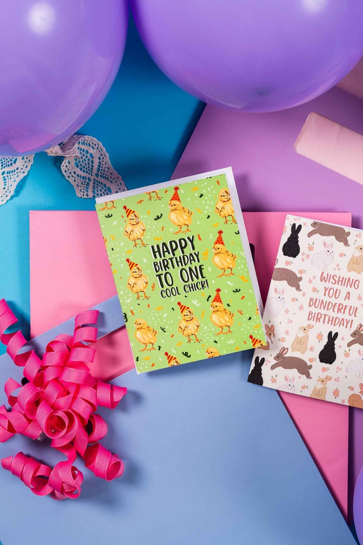 Happy Birthday To One Cool Chick - Greeting Card