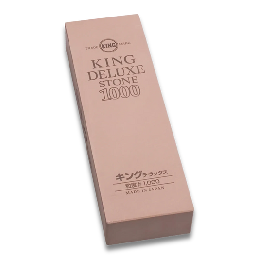 King Deluxe Abziehstein Körnung 1000 – Mittelfeiner Schleifstein – Hergestellt in Japan