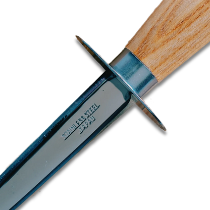 Ginza Steel | Austernmesser Edelstahl Holzgriff 205mm