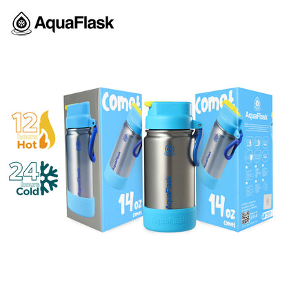 AquaFlask Kids FlipSip Trinkflaschen 414ml (14oz)