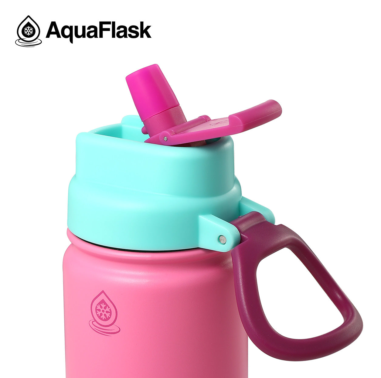 AquaFlask Kids FlipSip Trinkflaschen 414ml (14oz)