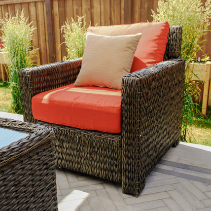 Laguna Point Wicker Outdoor Club Chair - AURABAGS SHOP