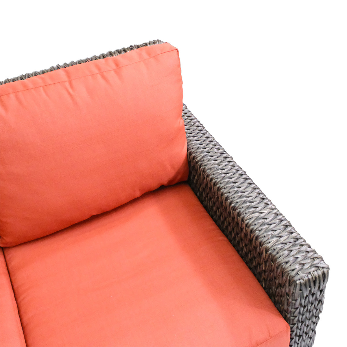 Laguna Point 6-Piece Wicker Outdoor Sectional Set with Coffee Table - AURABAGS SHOP