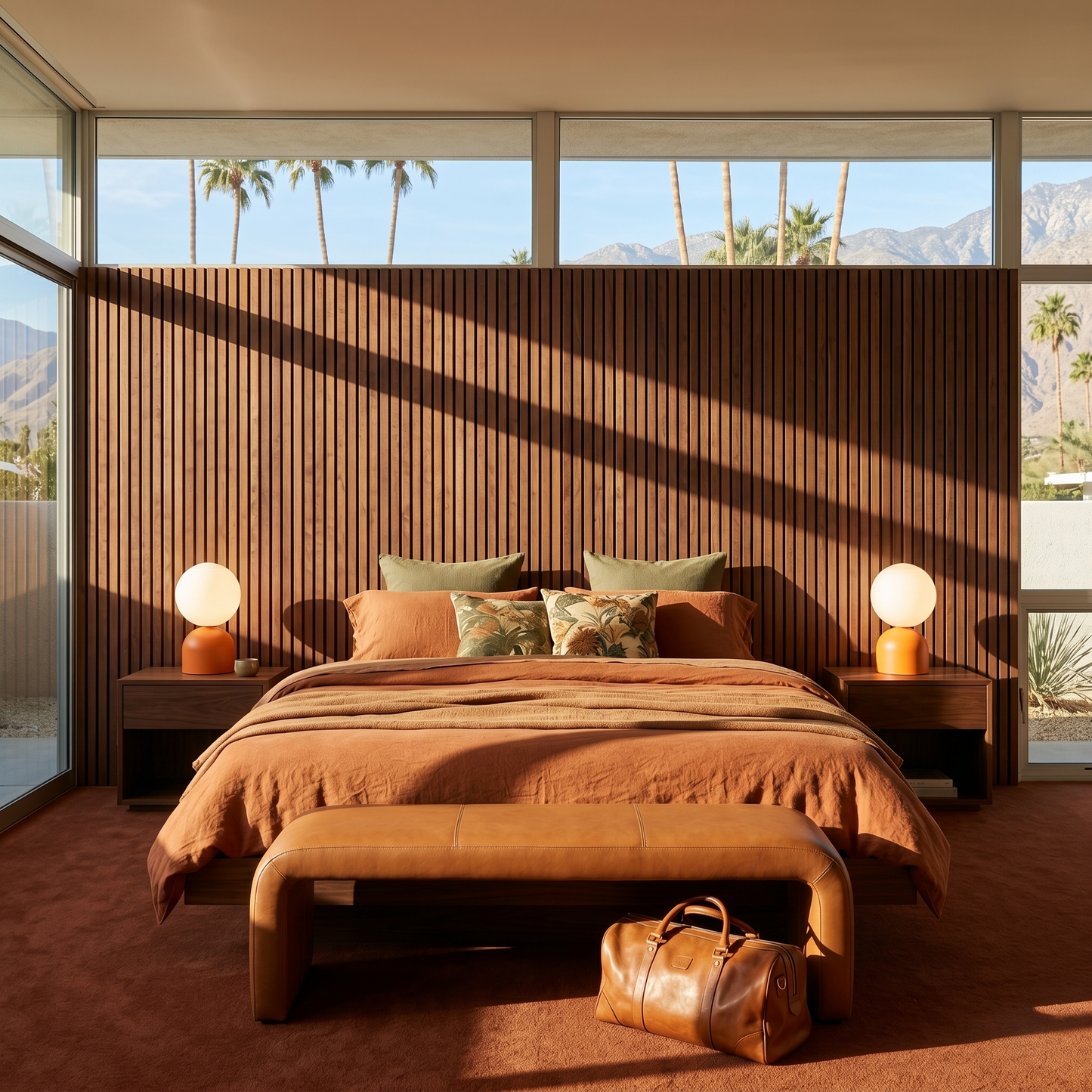 MIKI Moderne Glaskugel-Tischleuchte für Schlafzimmer, Wohnzimmer & Nachttisch