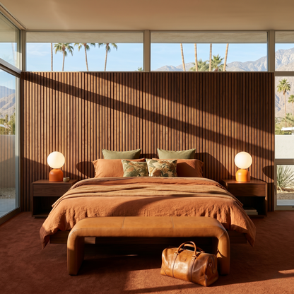 MIKI Moderne Glaskugel-Tischleuchte für Schlafzimmer, Wohnzimmer & Nachttisch