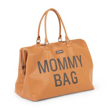 Vintage Leder-Look Braune Wickeltasche