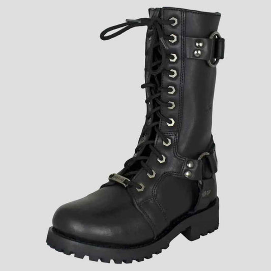 Open Road Women's Harness Motorcycle Boots