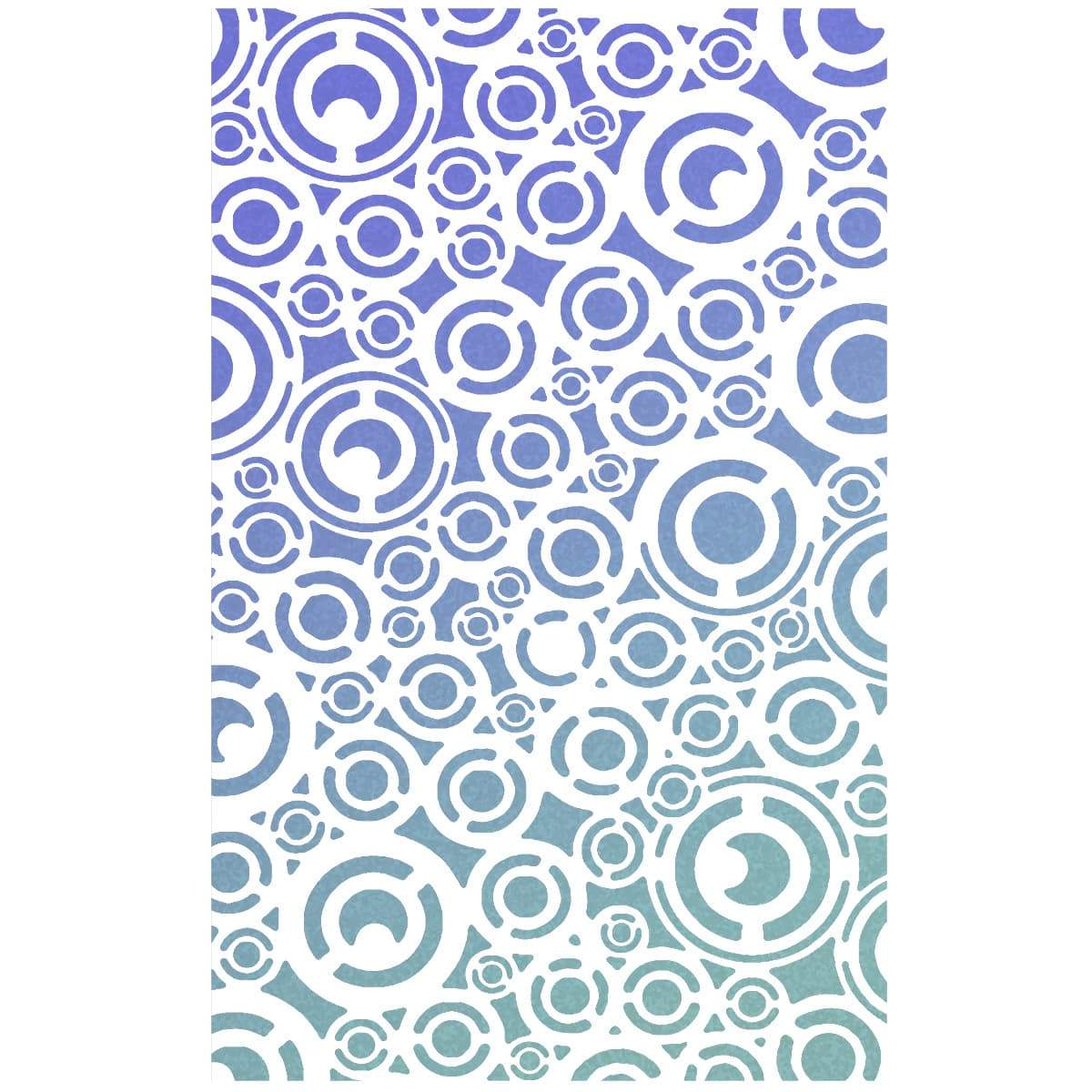 Texture Stencil 5"x8" Washers