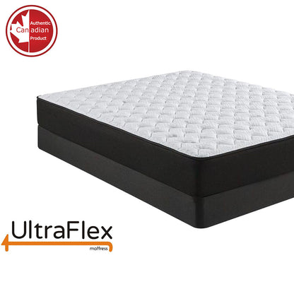 UltraFlex® PURITY - Orthopädische Spinalpflege Cool Gel, druckentlastender Schaumstoffrahmen, mehrfache Wirbelsäulen-Stützung, LowMotion Transfer-Steppung, Naturschaum-Mischung, Comfort+, umweltfreundliche Matratze (Hergestellt in Kanada)