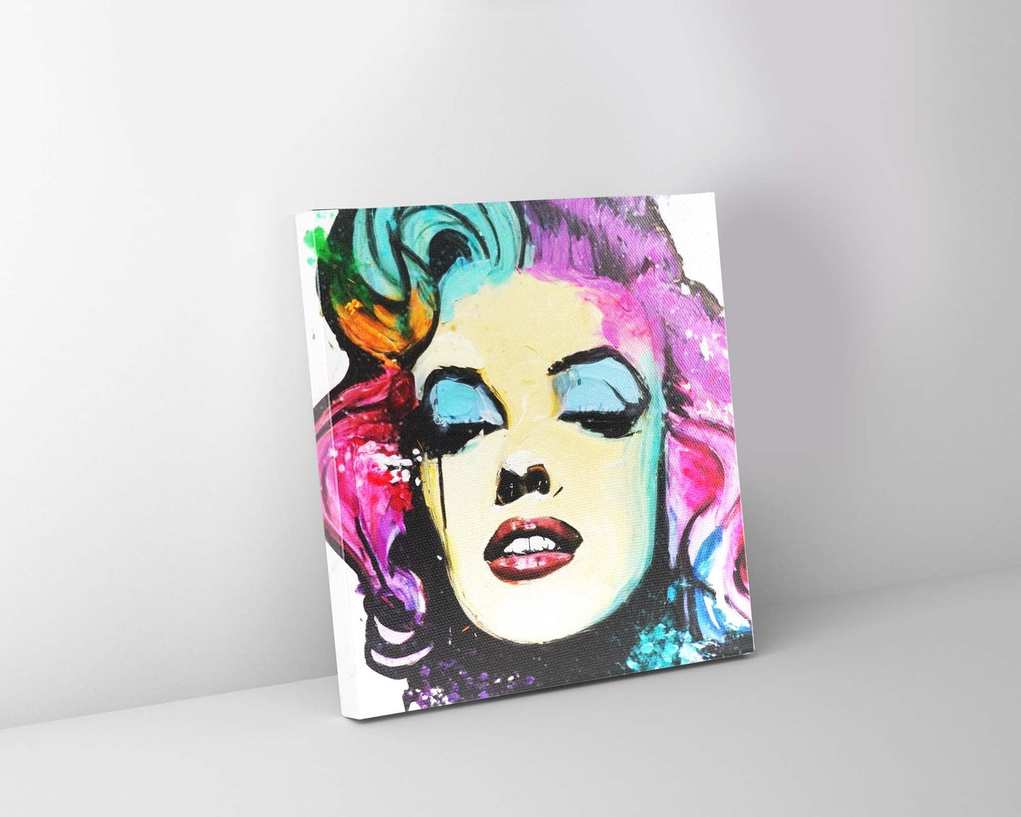 Wandbild – Marilyn in Urban Art