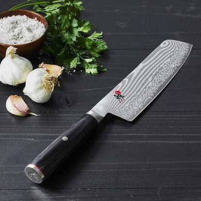 Miyabi Kaizen II 5000FCD Nakiri Messer 16,5 cm – FC61 Kern, Damaststahl