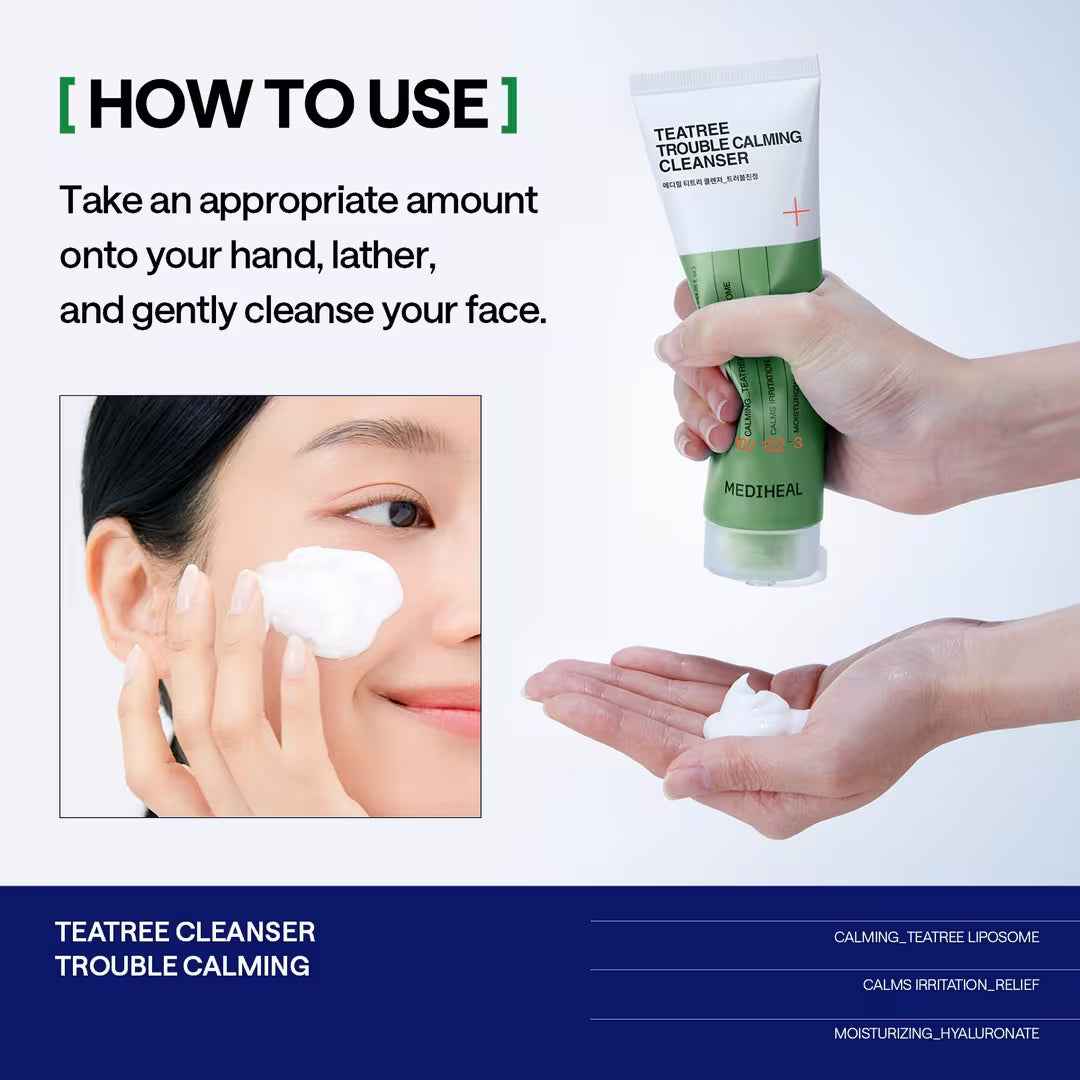 Mediheal Teatree Cleanser_Trouble Calming 120ml
