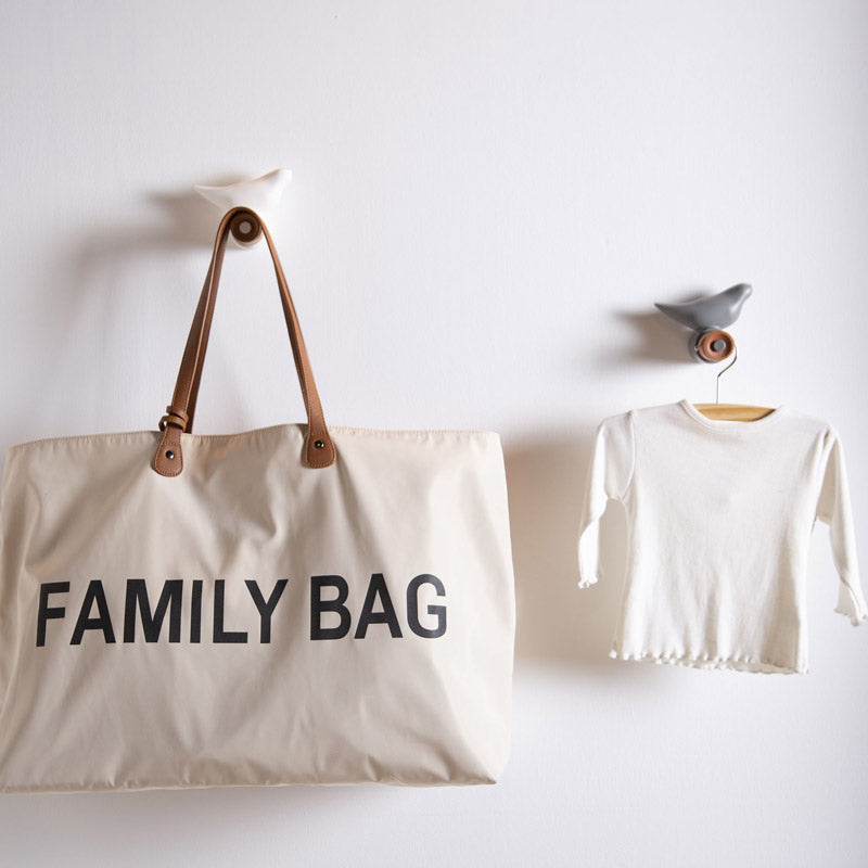Serene & Stylish Off-White Family Bag - AURABAGS SHOP