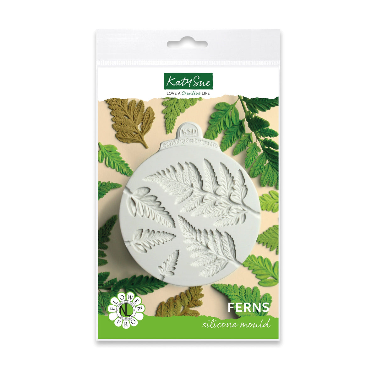 Flower Pro Ferns Silicone Mould