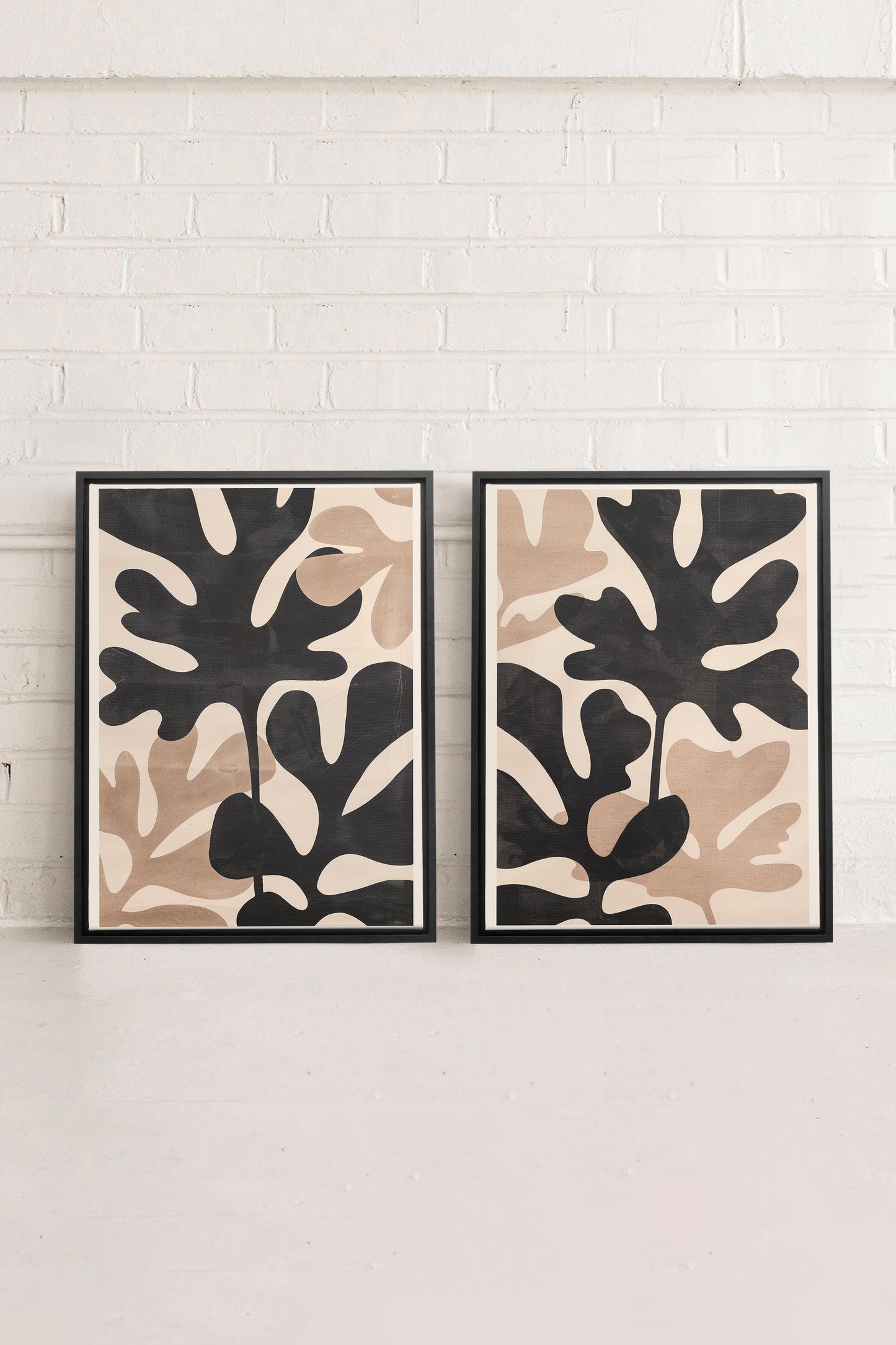 BIO SCHATTEN DUO (2 Werke auf gespannter Leinwand)