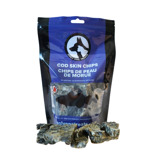 Cod Skin Chips 100g