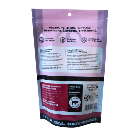Pork Liver Jerky 100g