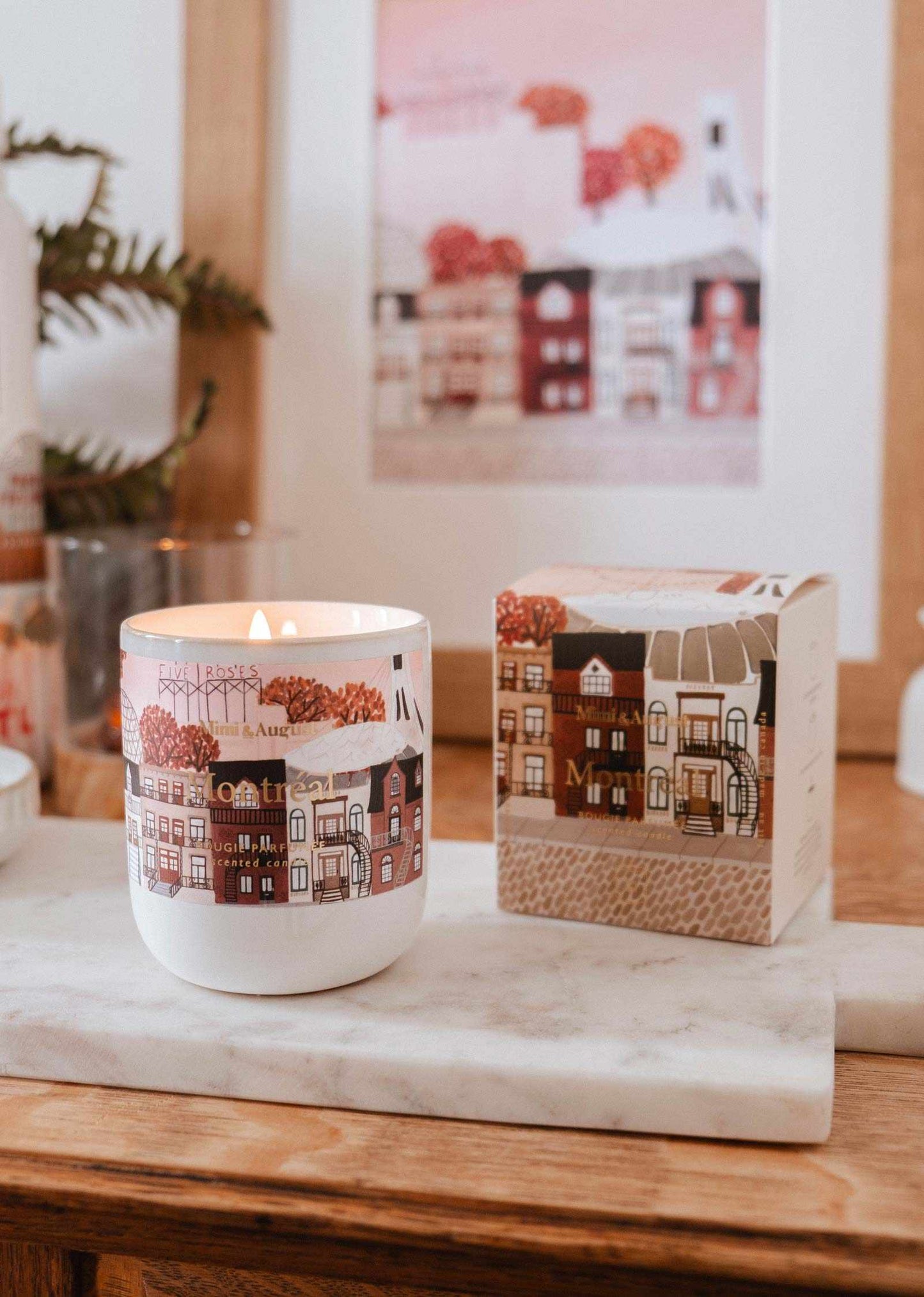 Montreal - Reusable Candle