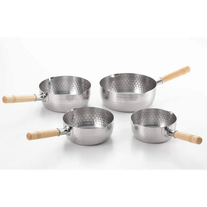 Yoshikawa Yukihira Stieltopf 16cm – Topf aus Edelstahl | Hergestellt in Japan