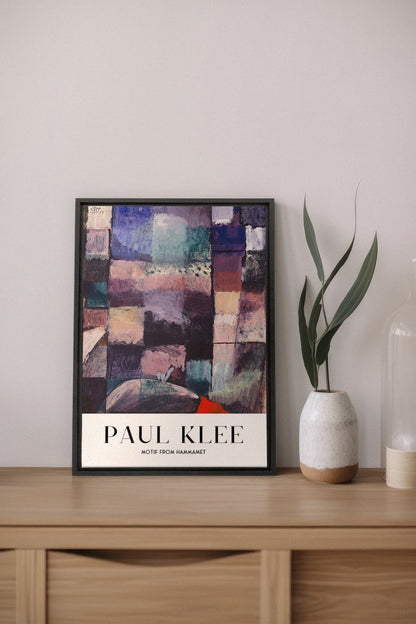 PAUL KLEE I, Werk auf gespannter Leinwand