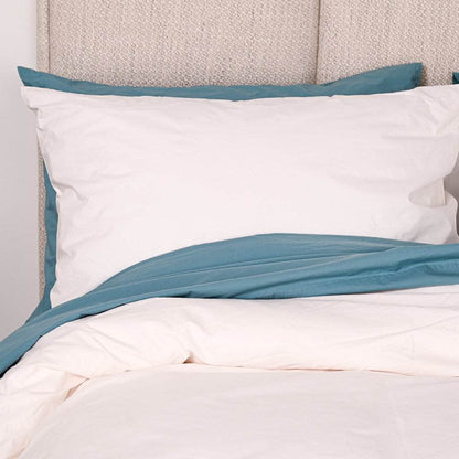 Washed Percale Duvet Cover