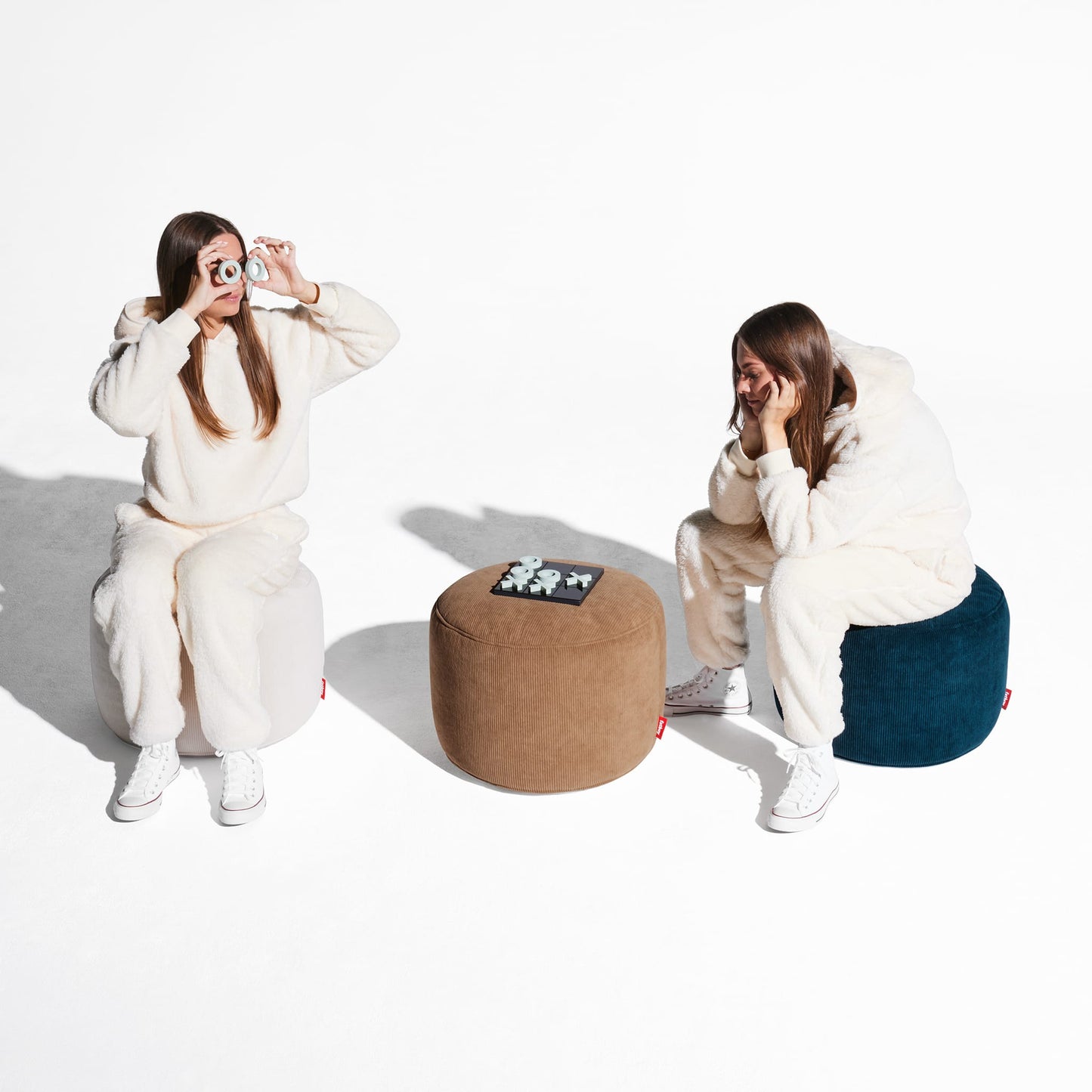 Point Cord Ottoman & Footrest<br> Indoor Use