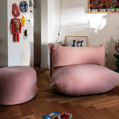 Point Large Sherpa Ottomane &amp; Fußstütze<br> Verwendung im Innenbereich