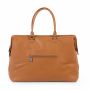 Vintage Leder-Look Braune Wickeltasche