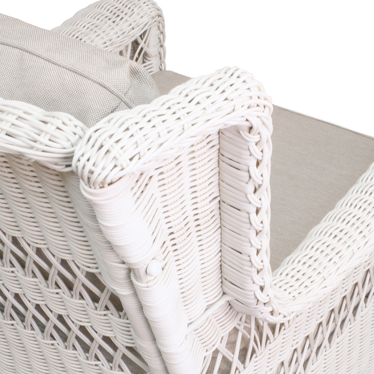 Park Meadows Flechtwerk Outdoor Drehgleitsessel