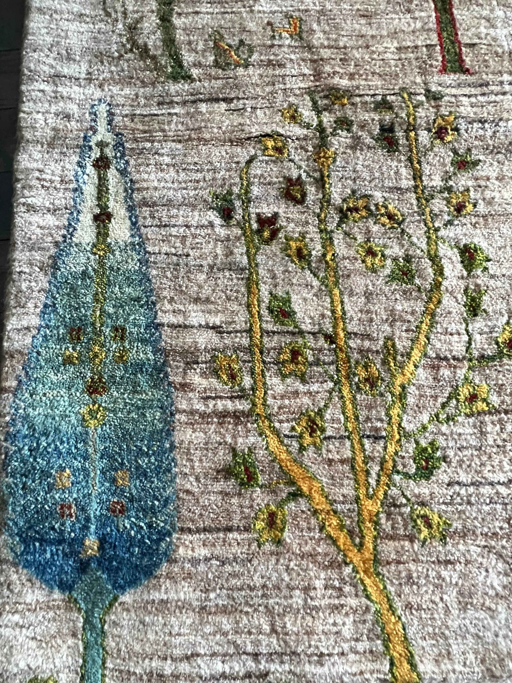 Persian Gabbeh Rug | 6’ 6” x 4’ 7”